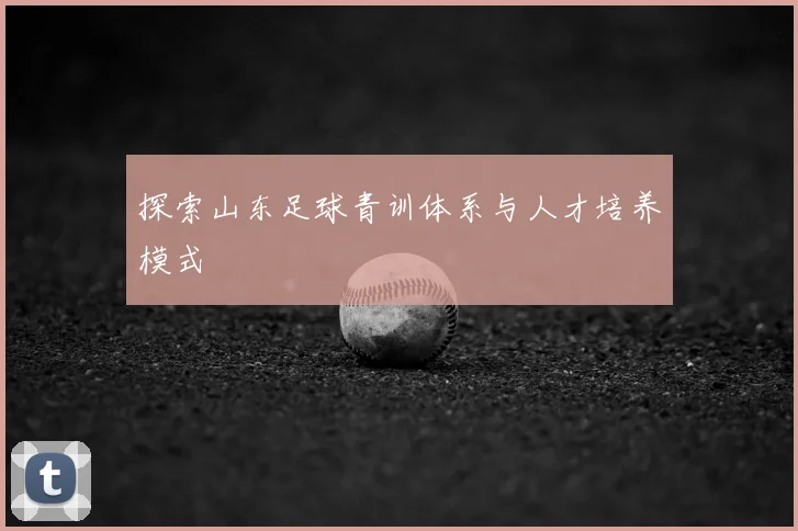 探索山东足球青训体系与人才培养模式